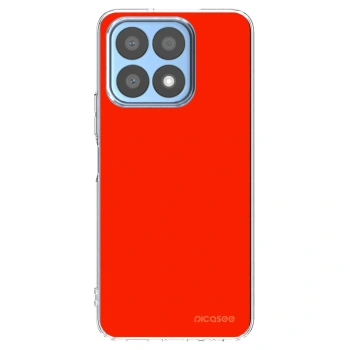 Picasee Honor X8a Hülle - Transparentes Silikon - Maranello Red
