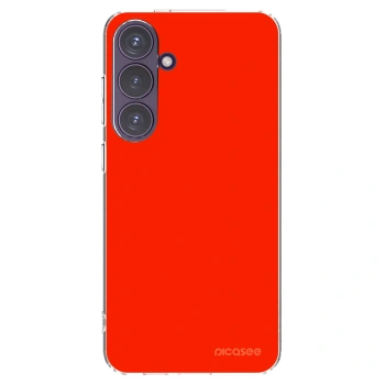 Picasee Samsung Galaxy S24+ S926B 5G Hülle - Transparentes Silikon - Maranello Red