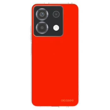 Picasee Xiaomi Poco X6 Hülle - Transparentes Silikon - Maranello Red