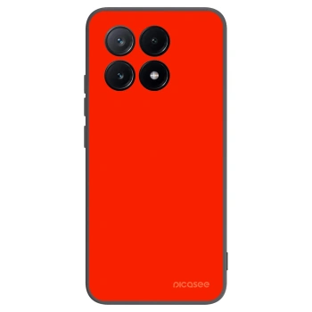 Picasee Xiaomi Poco X6 Pro Hülle - Schwarzes Silikon - Maranello Red