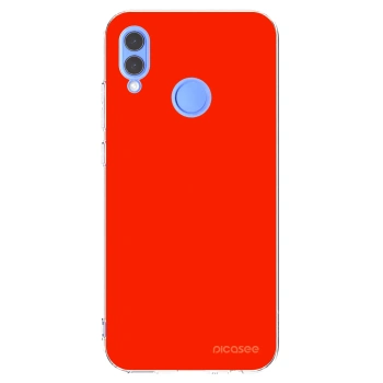 Picasee Honor 10 Lite Hülle - Transparentes Silikon - Maranello Red