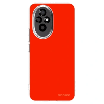 Picasee Honor 200 Pro 5G Hülle - Transparentes Silikon - Maranello Red
