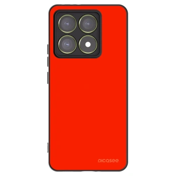 Picasee Xiaomi 14T Hülle - Schwarzes Silikon - Maranello Red