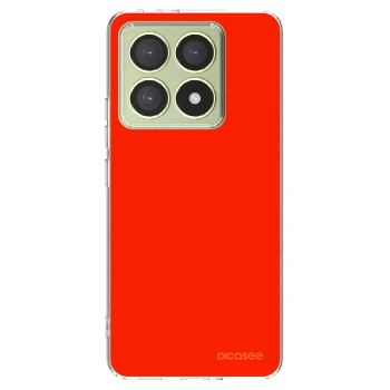 Picasee Xiaomi 14T Hülle - Transparentes Silikon - Maranello Red