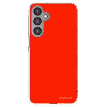 Picasee Samsung Galaxy A16 5G Hülle - Transparentes Silikon - Maranello Red