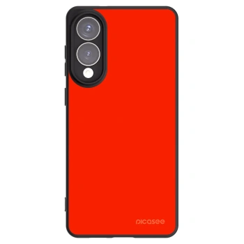 Picasee Samsung Galaxy S25 Edge 5G Hülle - Schwarzes Silikon - Maranello Red