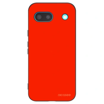 Picasee Google Pixel 8a Hülle - Schwarzes Silikon - Maranello Red