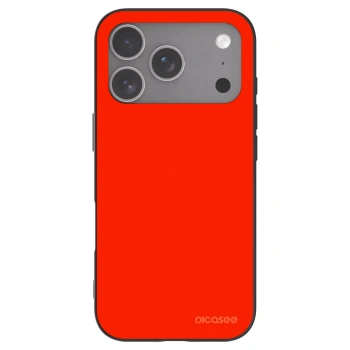Picasee Apple iPhone 18 Pro Hülle - Schwarzes Silikon - Maranello Red