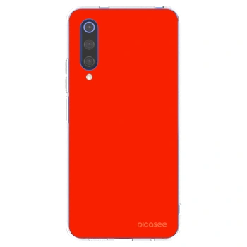 Picasee Xiaomi Mi 9 SE Hülle - Transparentes Silikon - Maranello Red