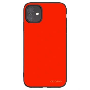 Picasee Apple iPhone 11 Hülle - Schwarzes Silikon - Maranello Red
