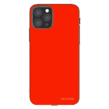 Picasee Apple iPhone 11 Pro Hülle - Transparentes Silikon - Maranello Red