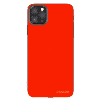 Picasee Apple iPhone 11 Pro Max Hülle - Transparentes Silikon - Maranello Red