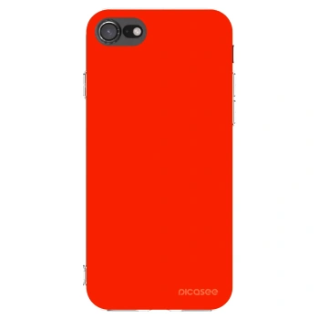 Picasee Apple iPhone 8 Hülle - Transparentes Silikon - Maranello Red