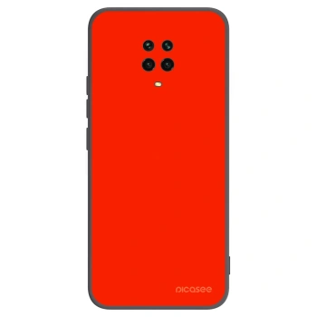 Picasee Xiaomi Redmi Note 9 Pro Hülle - Schwarzes Silikon - Maranello Red