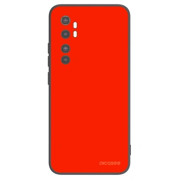Picasee Xiaomi Mi Note 10 Lite Hülle - Schwarzes Silikon - Maranello Red