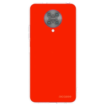 Picasee Xiaomi Poco F2 Pro Hülle - Transparentes Silikon - Maranello Red