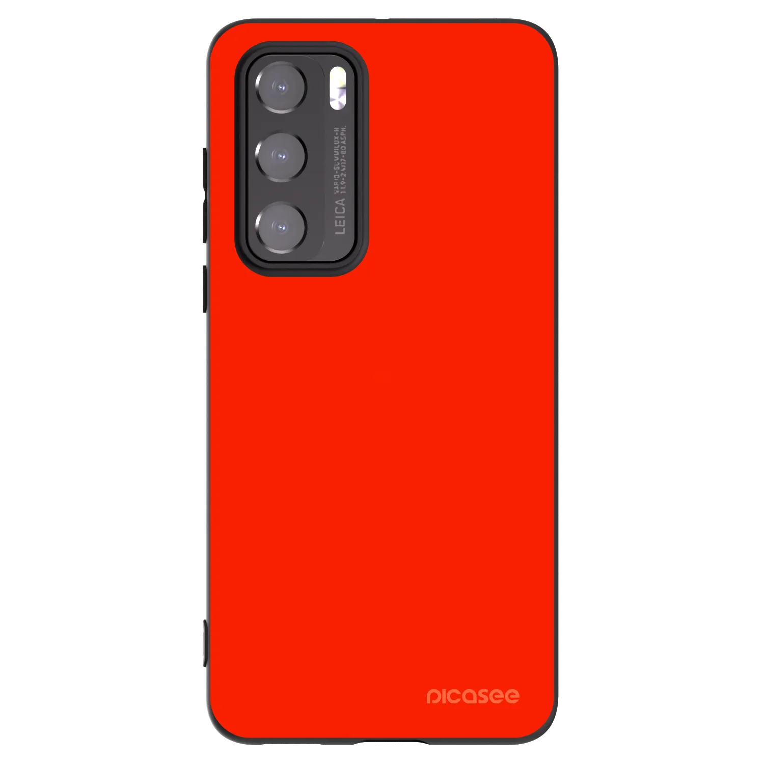 Picasee Huawei P40 Hülle - Schwarzes Silikon - Maranello Red