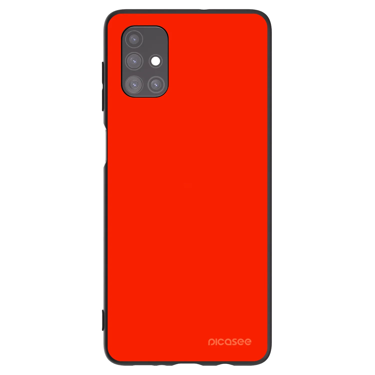 Picasee Samsung Galaxy M51 M515F Hülle - Schwarzes Silikon - Maranello Red