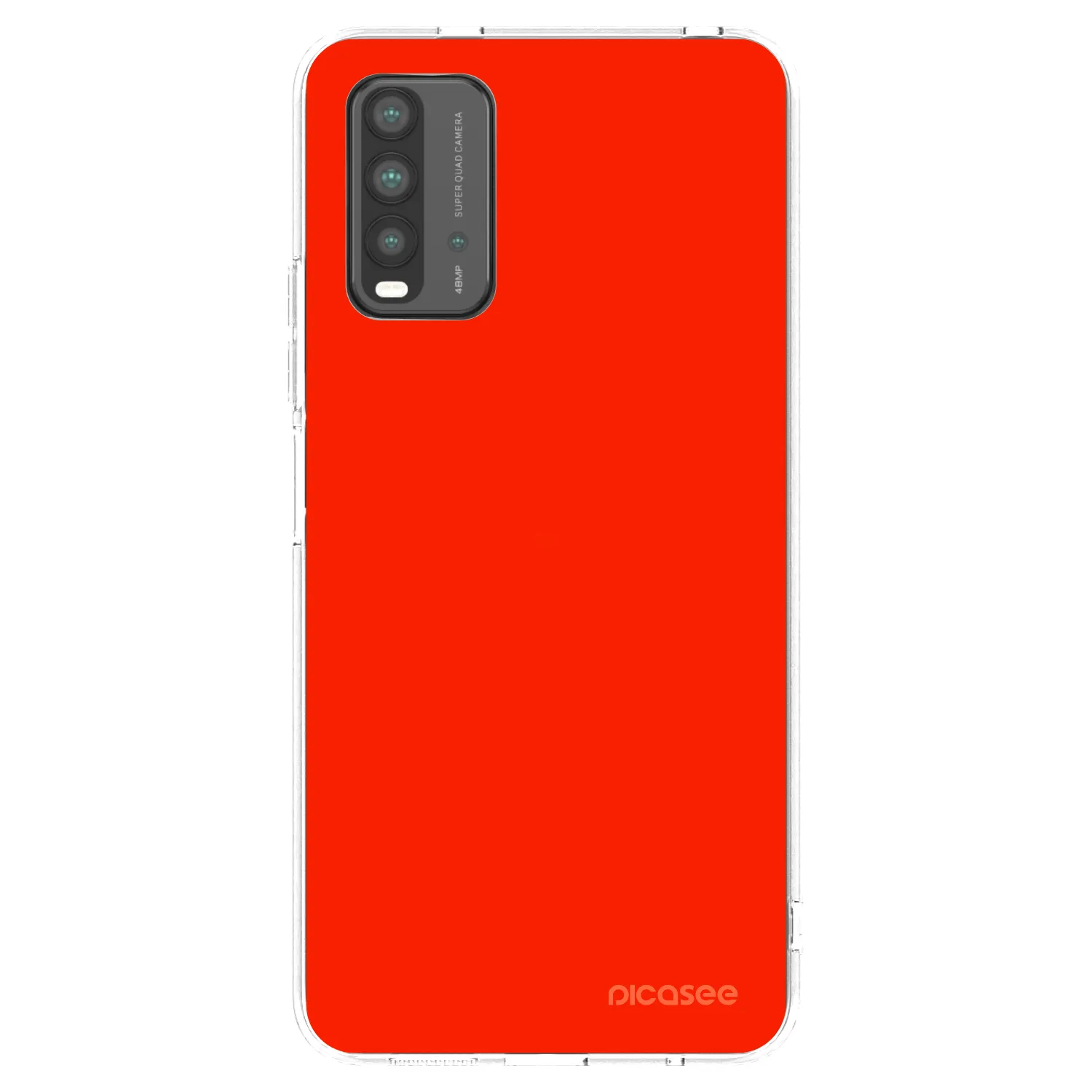 Picasee Xiaomi Redmi 9T Hülle - Schwarzes Silikon - Maranello Red