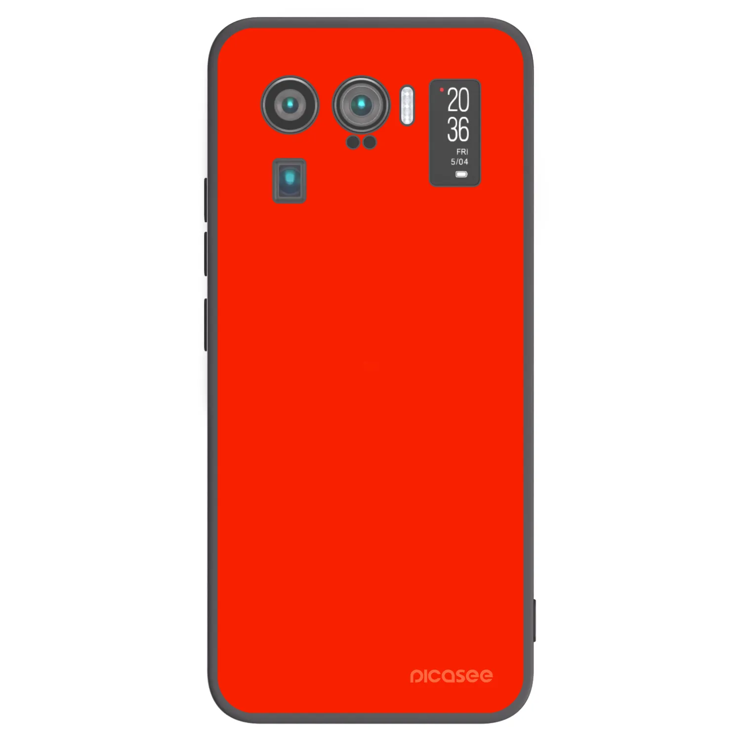 Picasee Xiaomi Mi 11 Ultra Hülle - Schwarzes Silikon - Maranello Red