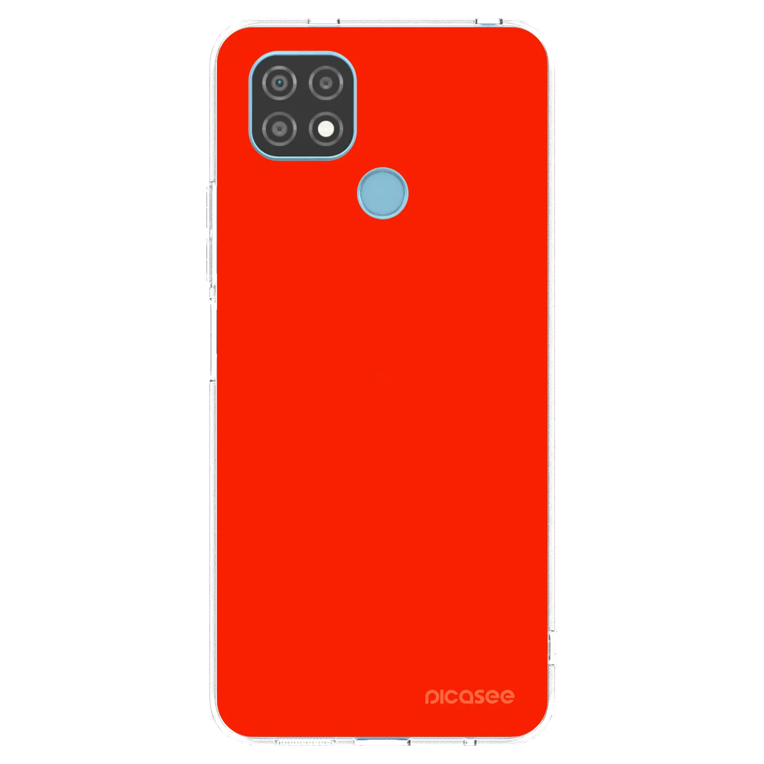 Picasee Realme C21 Hülle - Transparentes Silikon - Maranello Red