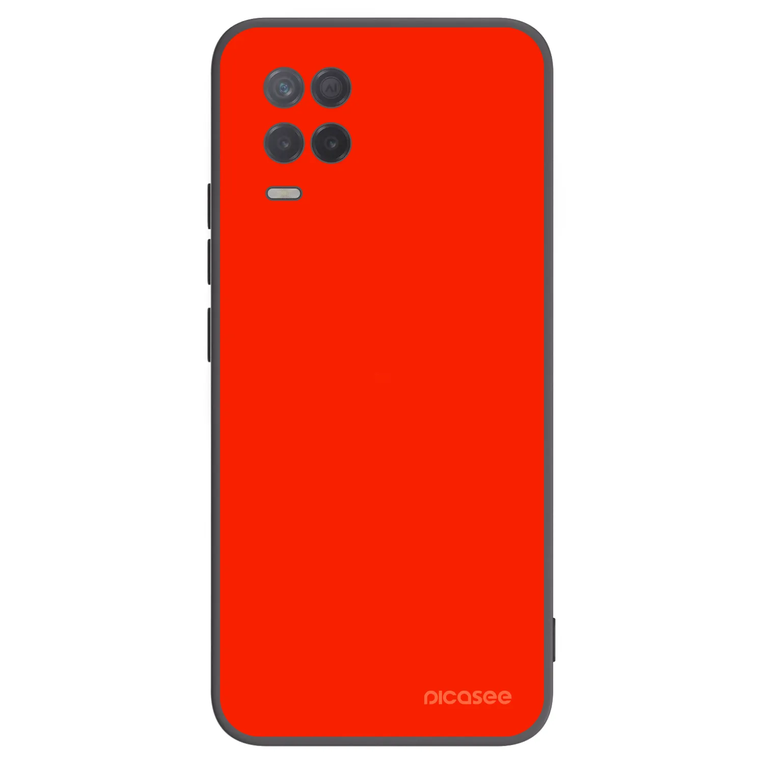 Picasee Realme 8 5G Hülle - Schwarzes Silikon - Maranello Red