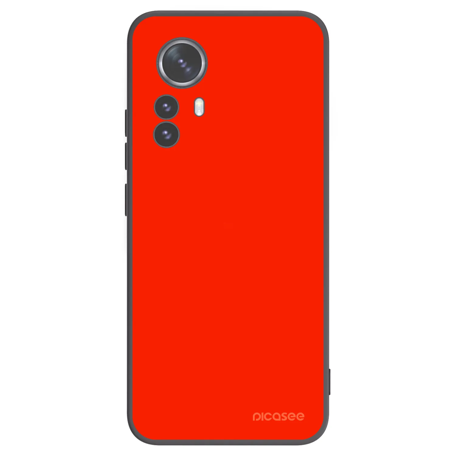 Picasee Xiaomi 12 Pro Hülle - Schwarzes Silikon - Maranello Red