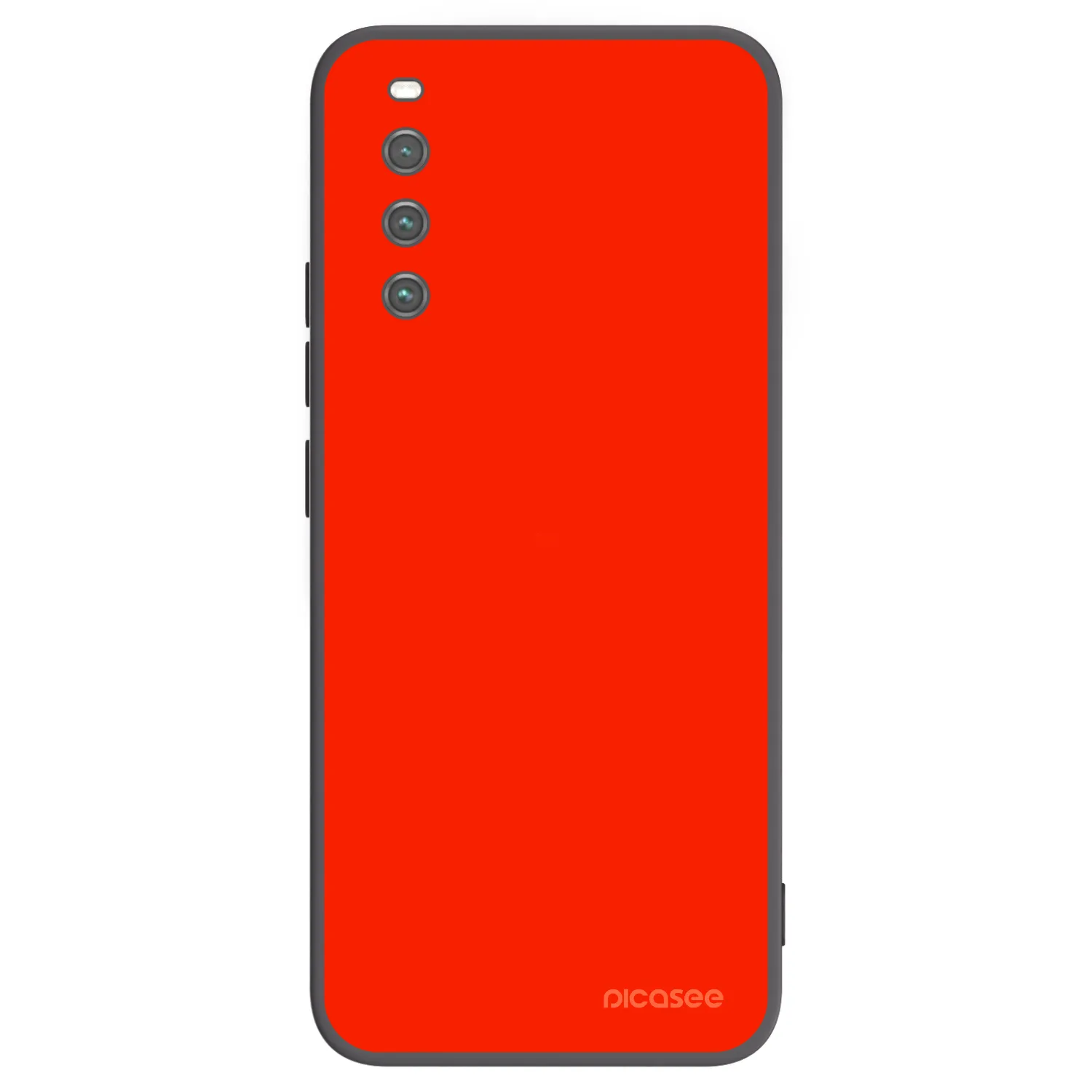 Picasee Sony Xperia 10 IV 5G Hülle - Schwarzes Silikon - Maranello Red