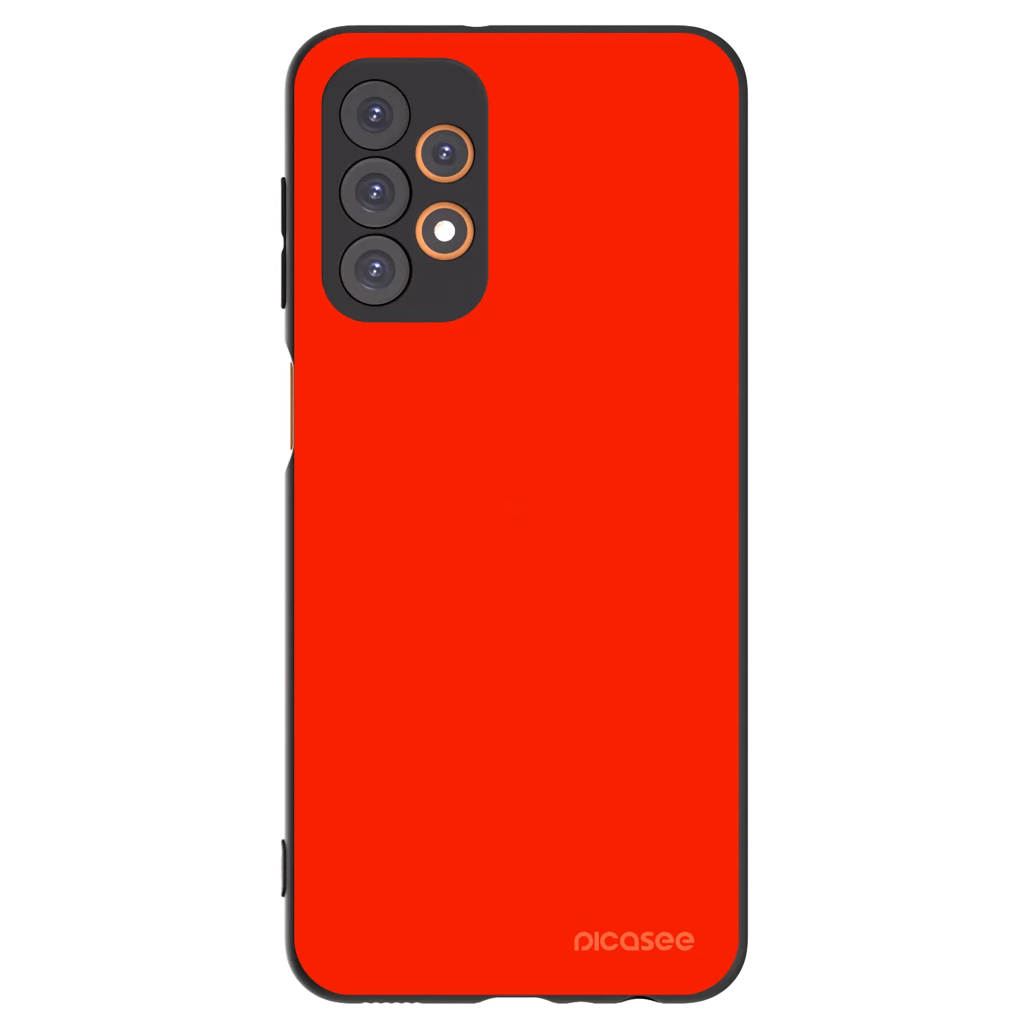 Picasee Samsung Galaxy A23 A236B 5G Hülle - Schwarzes Silikon - Maranello Red