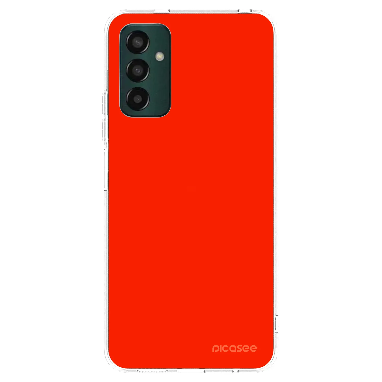 Picasee Samsung Galaxy M23 5G Hülle - Transparentes Silikon - Maranello Red