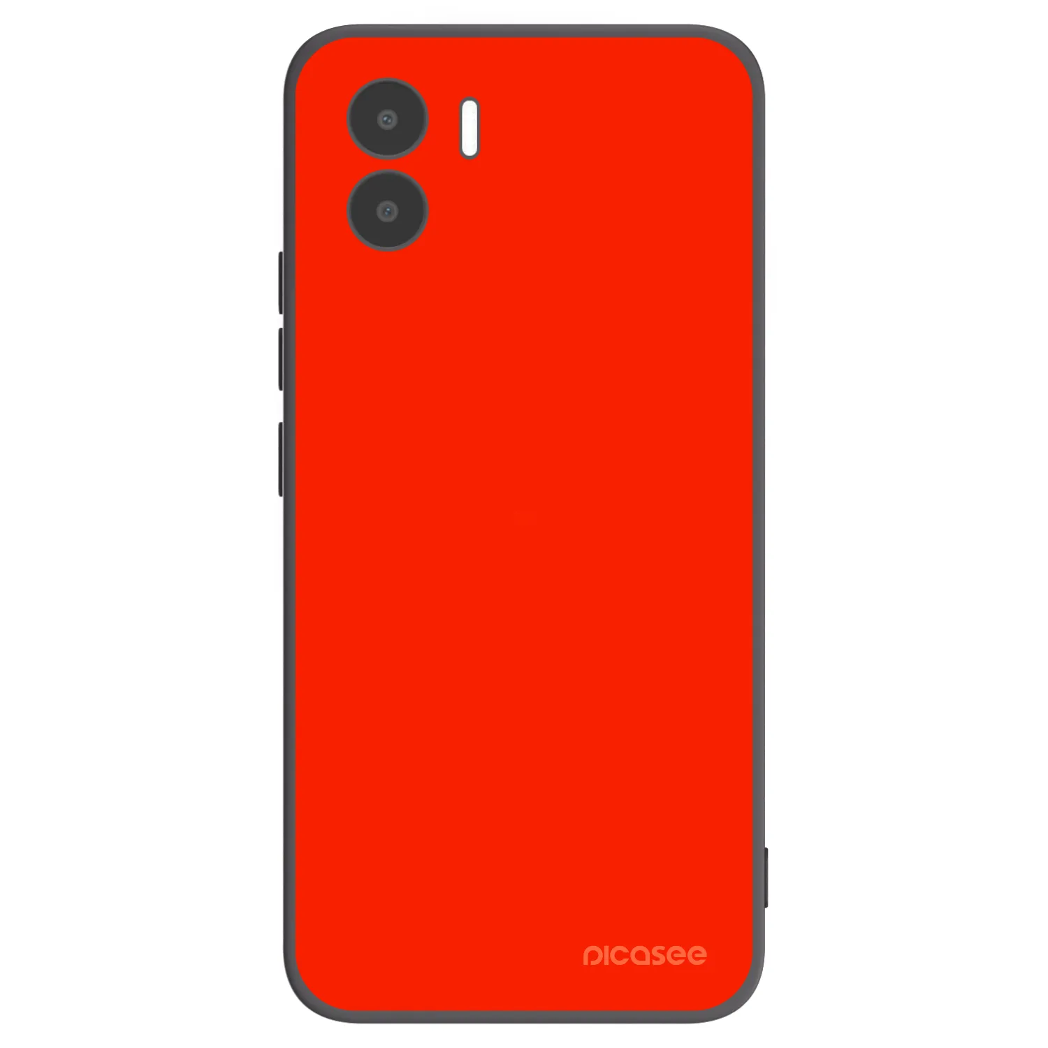 Picasee Xiaomi Redmi A1 Hülle - Schwarzes Silikon - Maranello Red