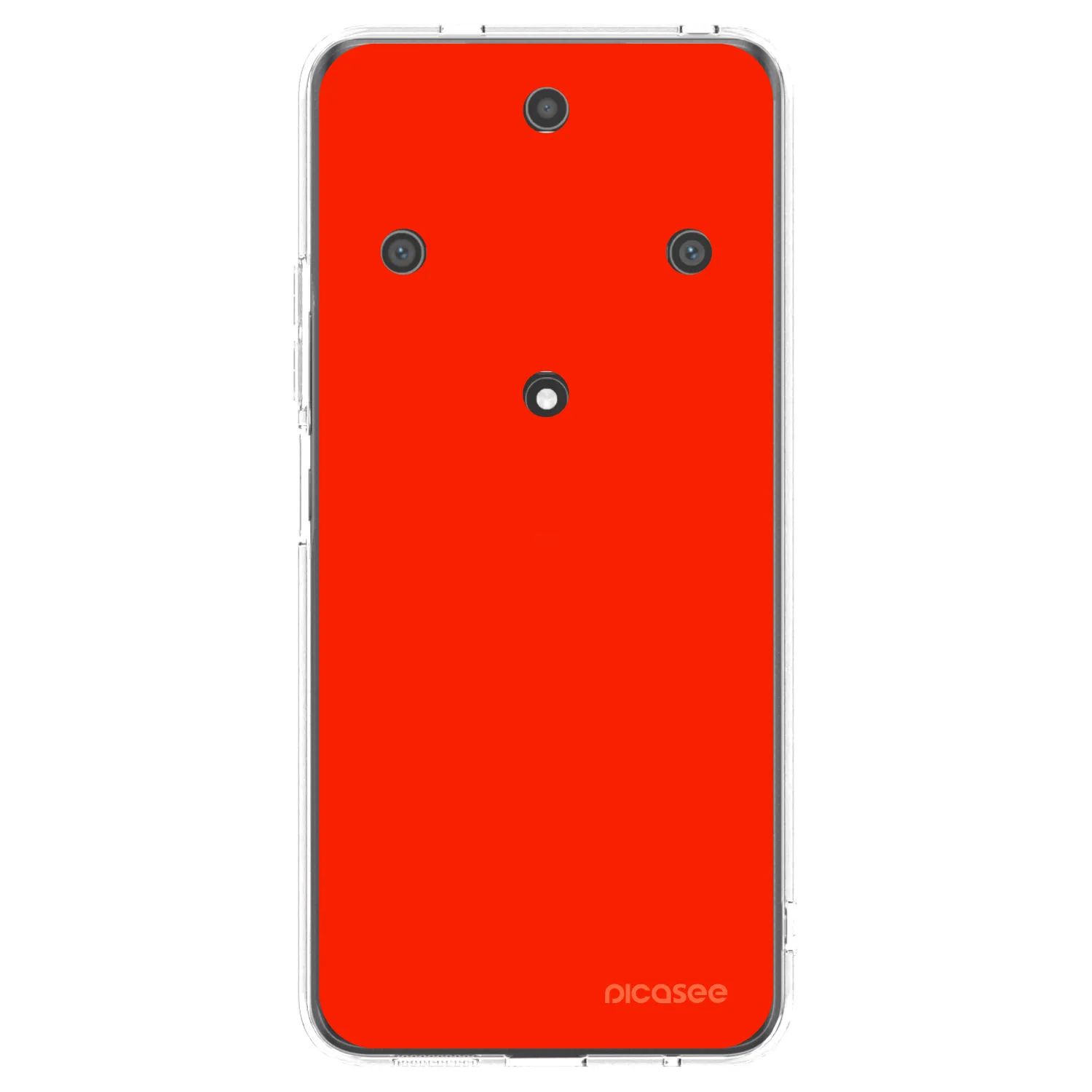 Picasee Honor Magic5 Lite 5G Hülle - Transparentes Silikon - Maranello Red