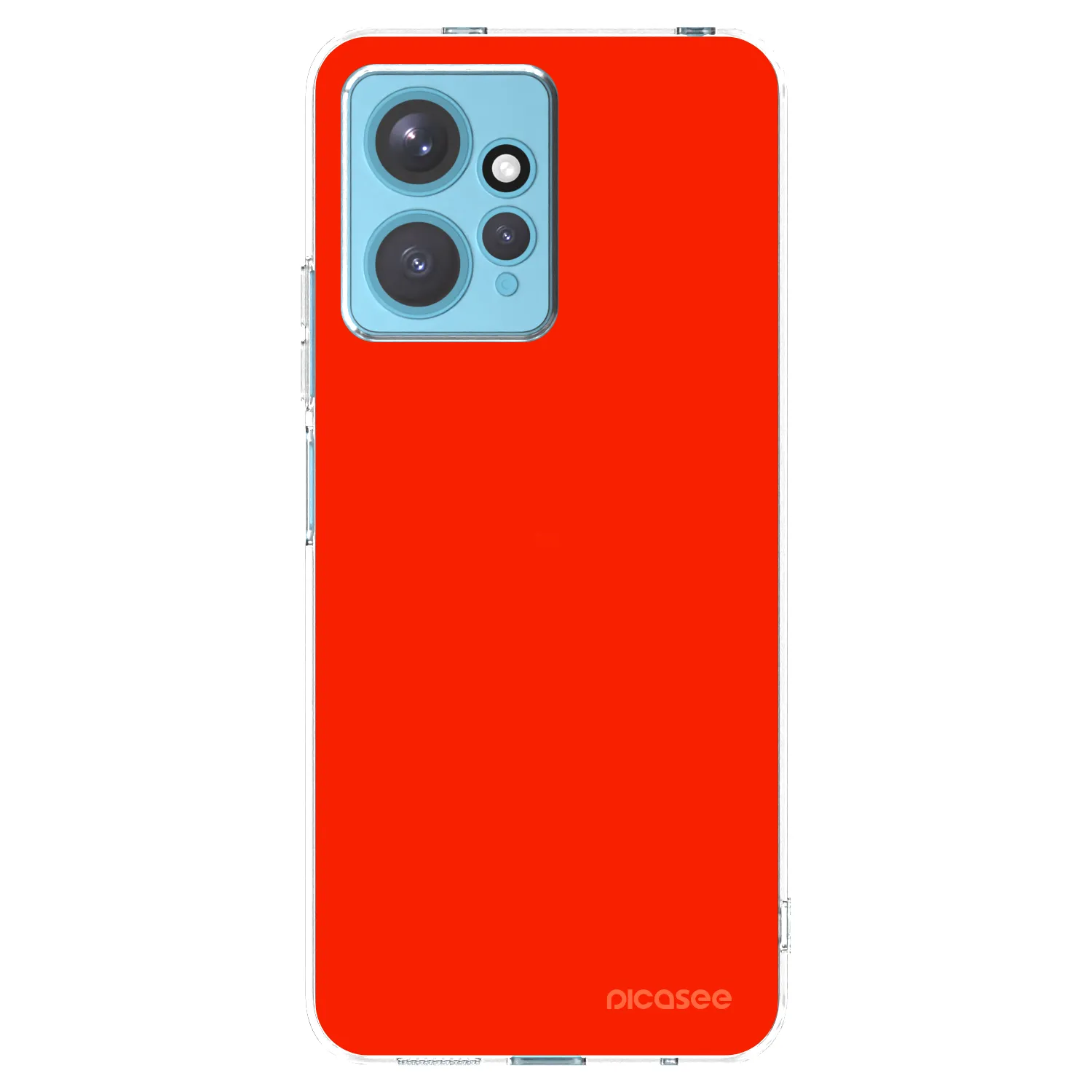 Picasee Xiaomi Redmi Note 12 4G Hülle - Transparentes Silikon - Maranello Red