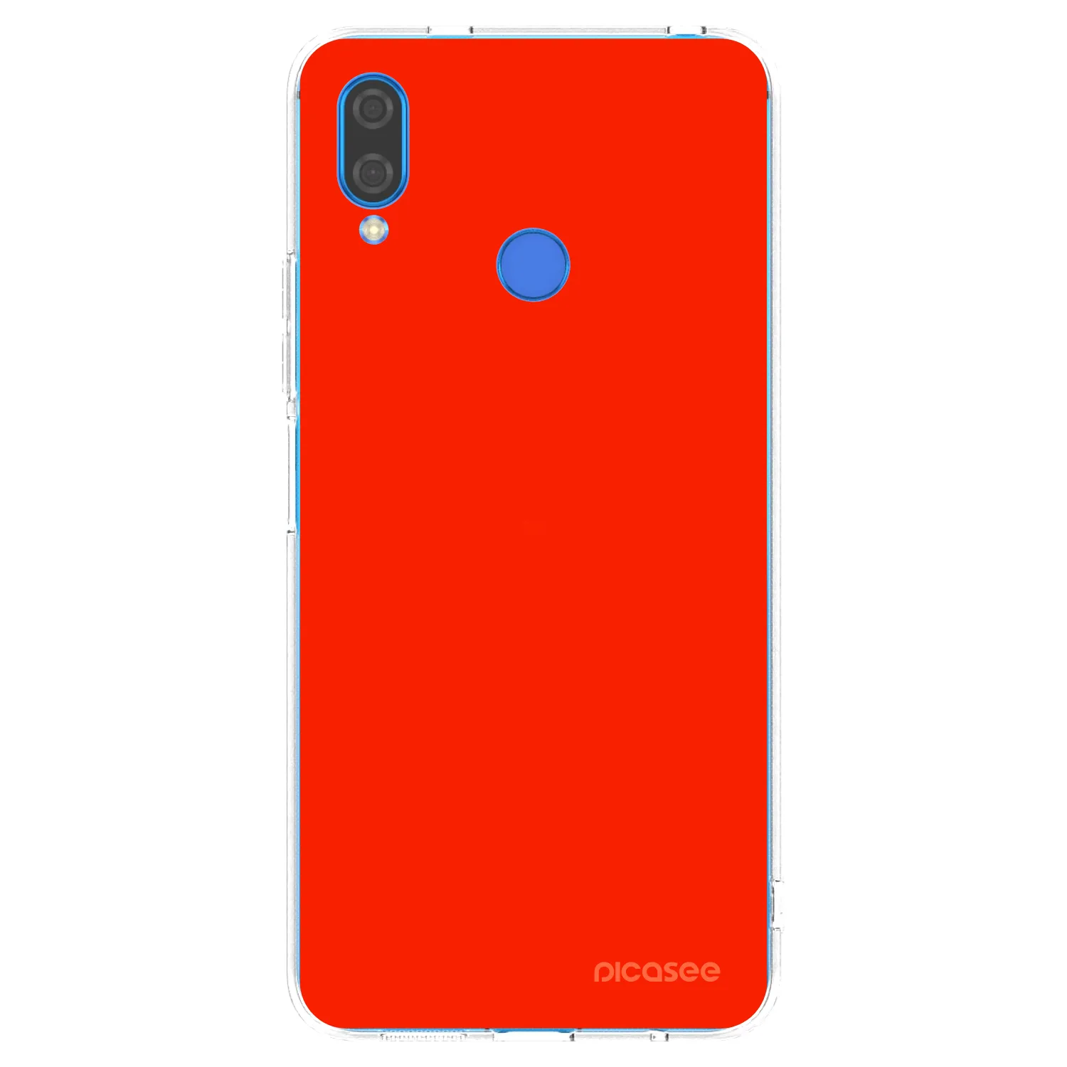 Picasee Huawei Nova 3 Hülle - Transparentes Silikon - Maranello Red