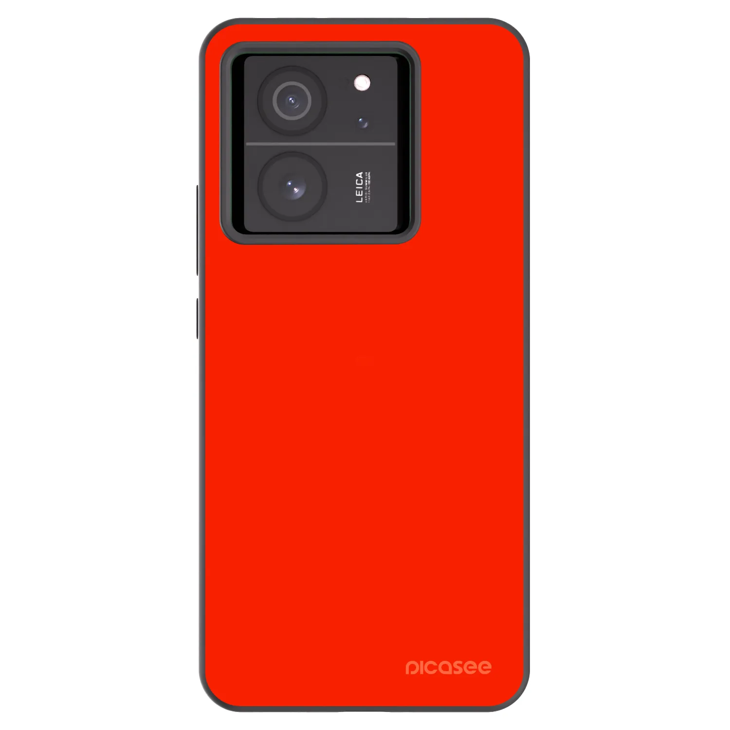 Picasee Xiaomi 13T Hülle - Schwarzes Silikon - Maranello Red