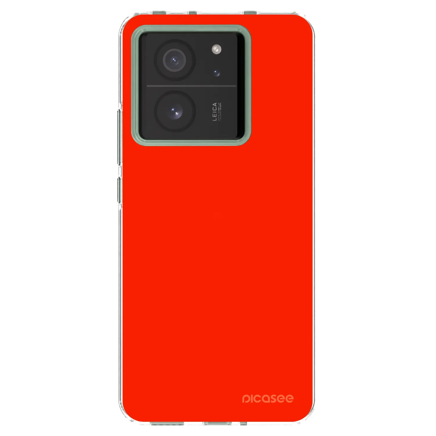 Picasee Xiaomi 13T Pro Hülle - Transparentes Silikon - Maranello Red