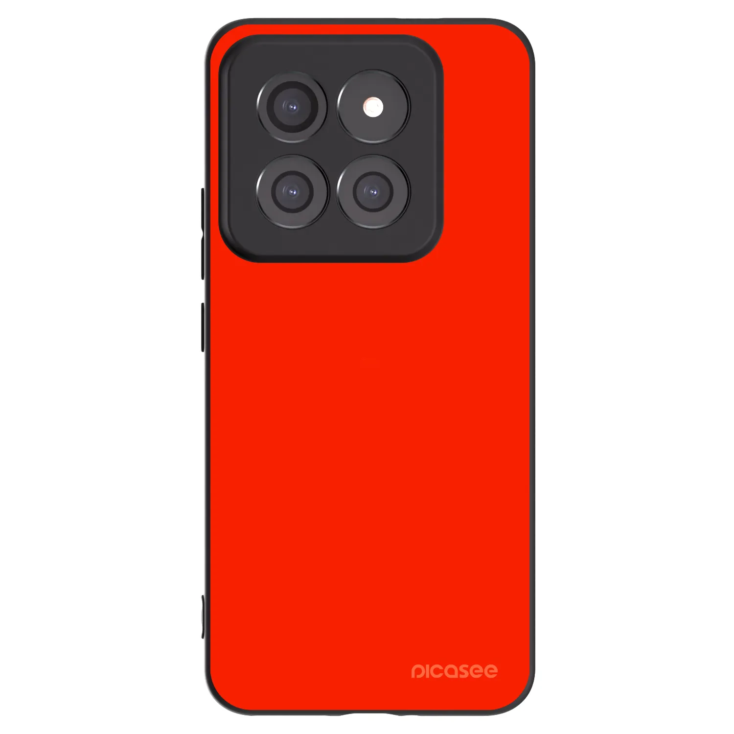 Picasee Xiaomi 14 Pro Hülle - Schwarzes Silikon - Maranello Red