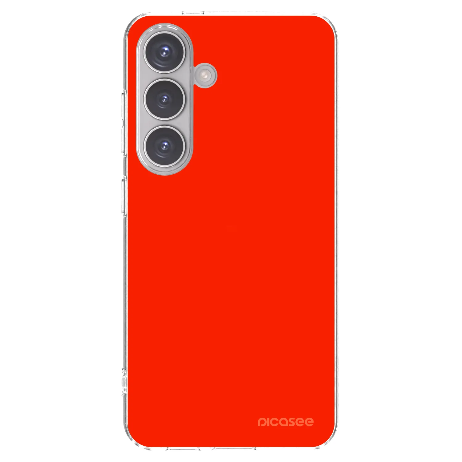 Picasee Samsung Galaxy S24 S921B 5G Hülle - Transparentes Silikon - Maranello Red