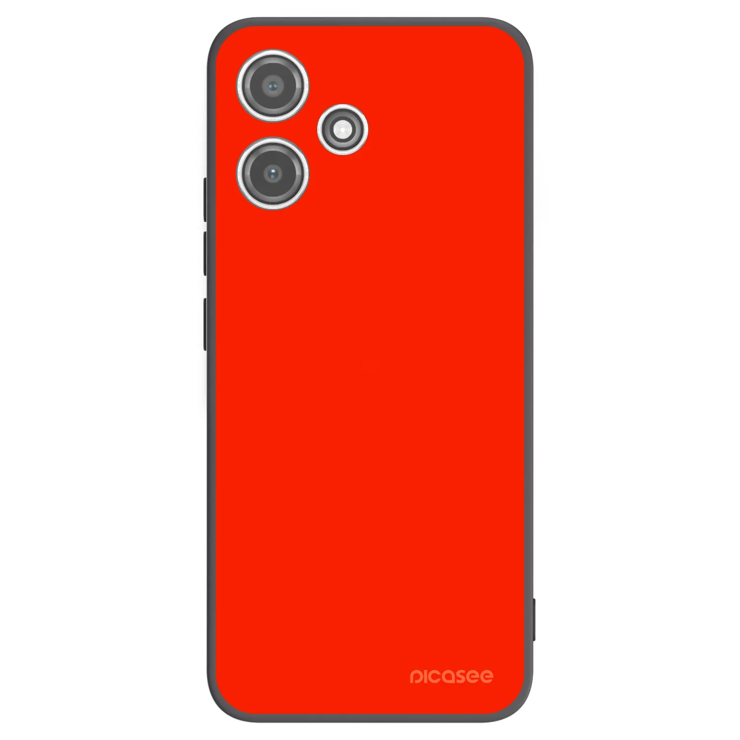 Picasee Xiaomi Redmi 12 5G Hülle - Schwarzes Silikon - Maranello Red