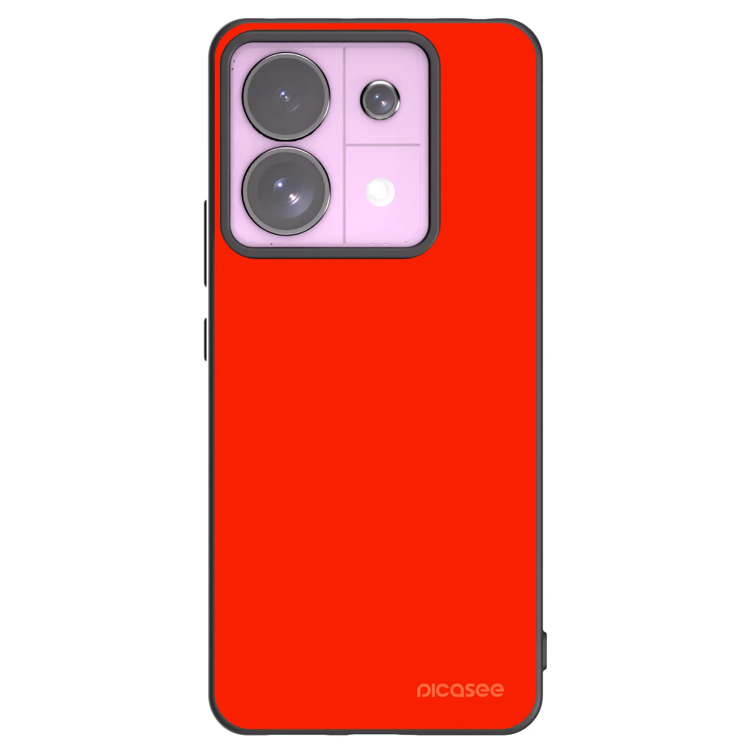 Picasee Xiaomi Redmi Note 13 Pro 5G Hülle - Schwarzes Silikon - Maranello Red