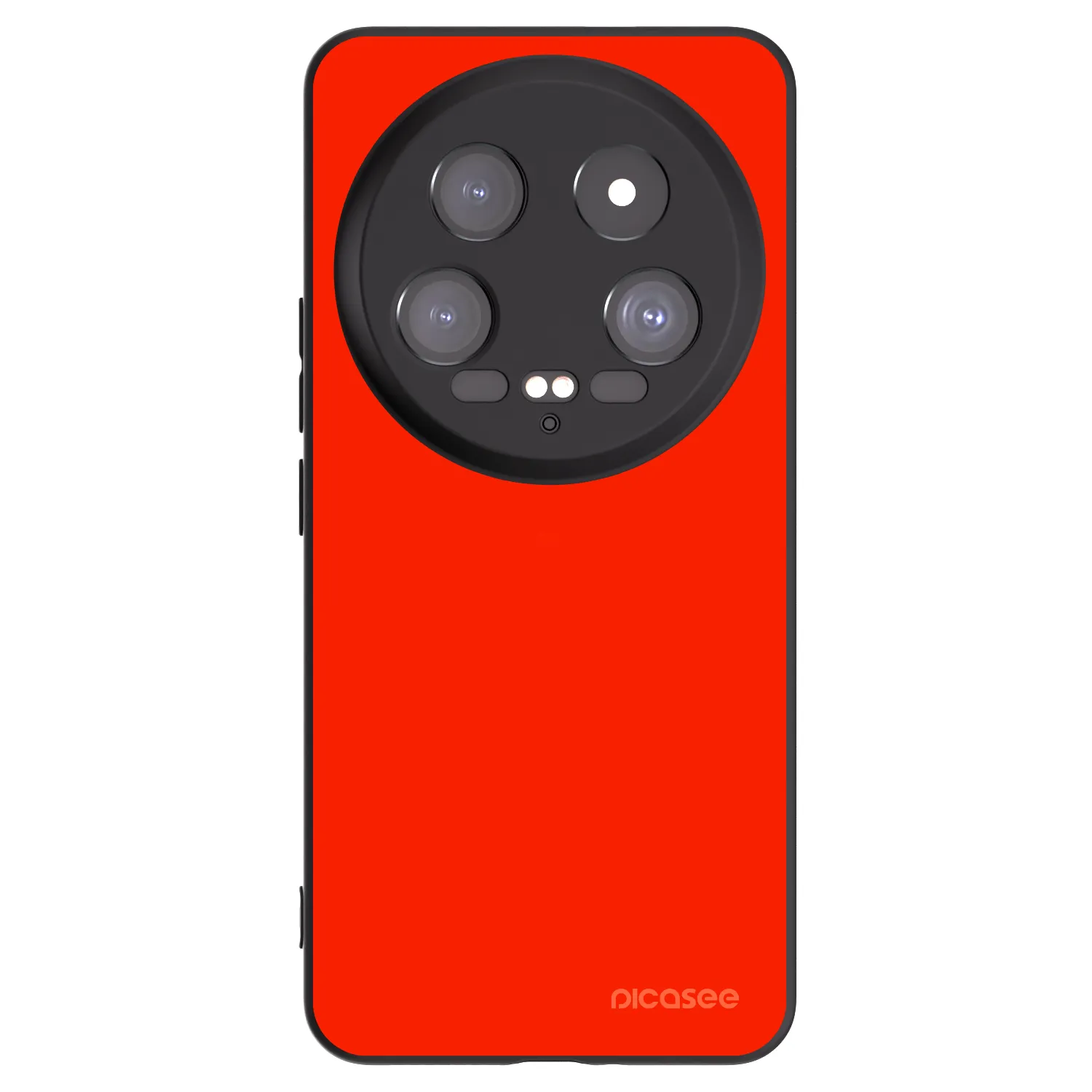 Picasee Xiaomi 14 Ultra Hülle - Schwarzes Silikon - Maranello Red
