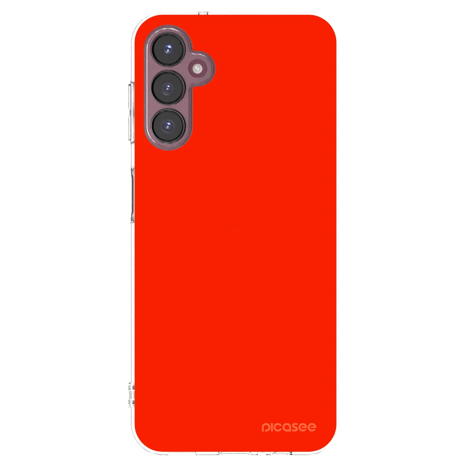 Picasee Samsung Galaxy A05s A057G Hülle - Transparentes Silikon - Maranello Red