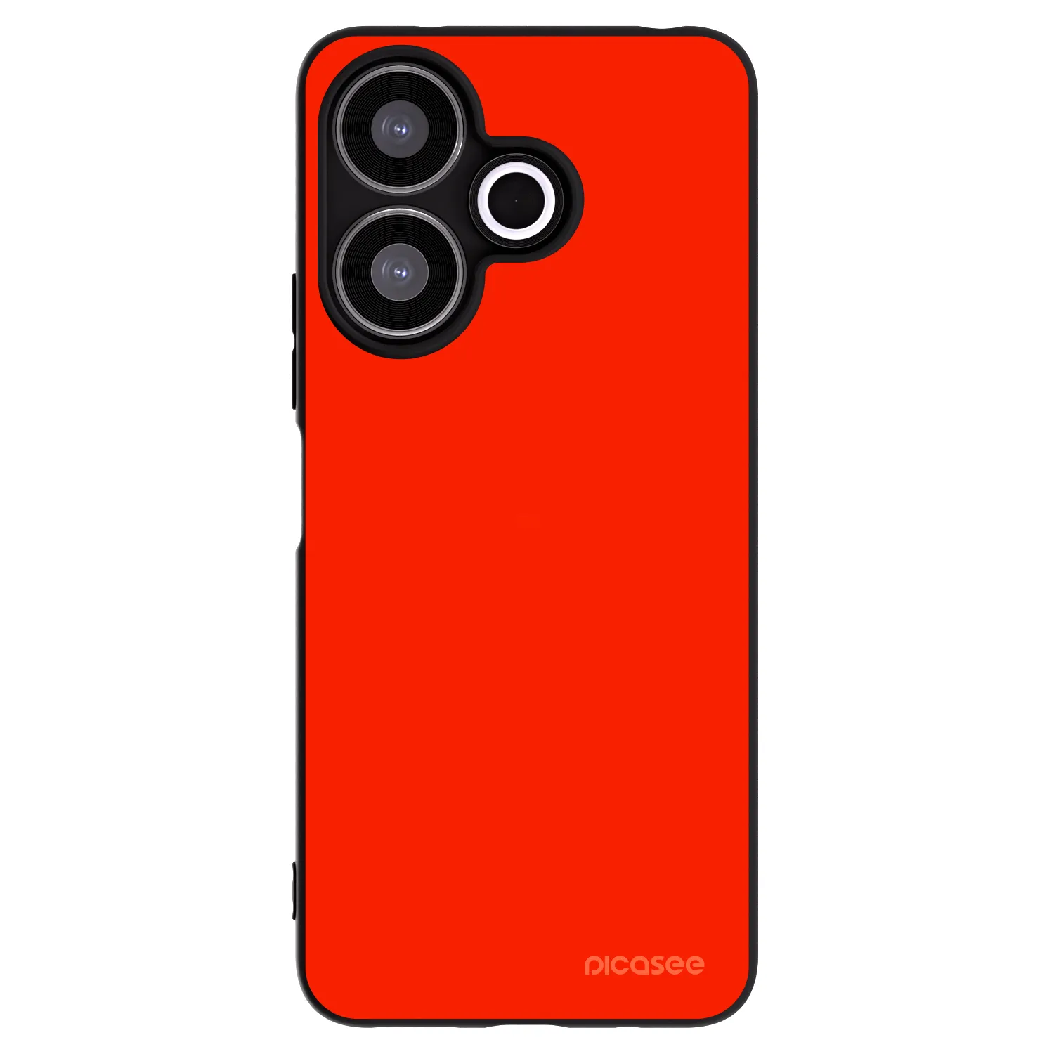 Picasee Xiaomi Redmi 13 4G Hülle - Schwarzes Silikon - Maranello Red