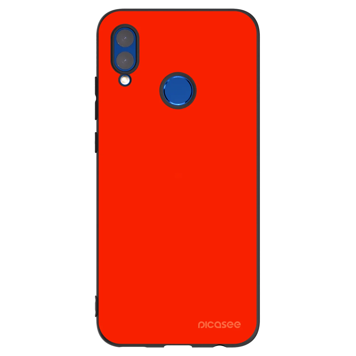 Picasee Huawei P Smart 2019 Hülle - Schwarzes Silikon - Maranello Red