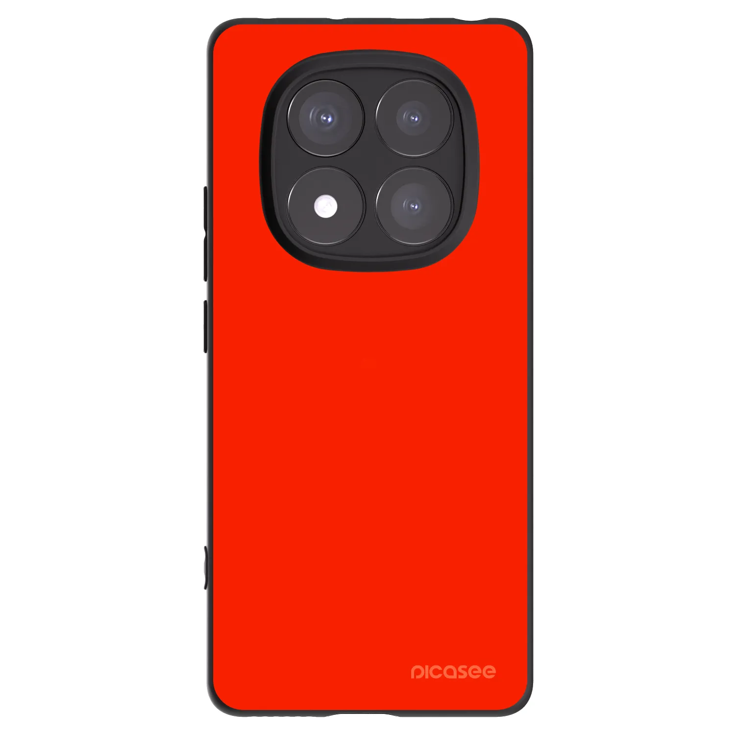 Picasee Xiaomi Redmi Note 14 Pro 5G Hülle - Schwarzes Silikon - Maranello Red