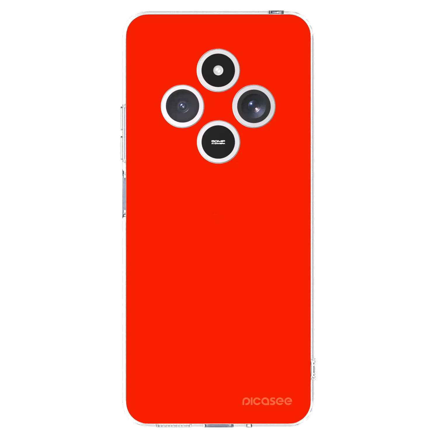 Picasee Xiaomi Redmi 14C Hülle - Transparentes Silikon - Maranello Red