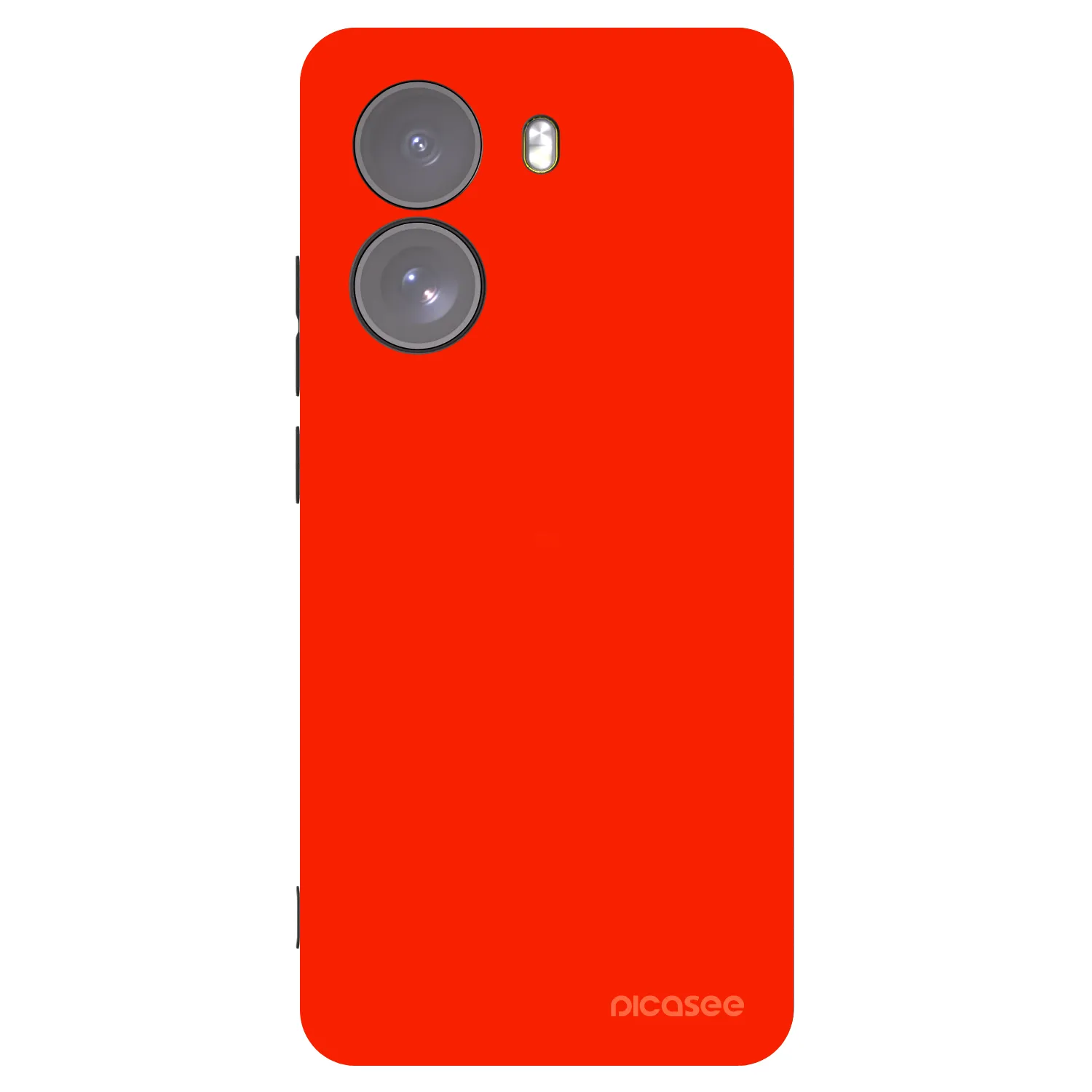 Picasee Xiaomi Poco X7 Hülle - Schwarzes Silikon - Maranello Red