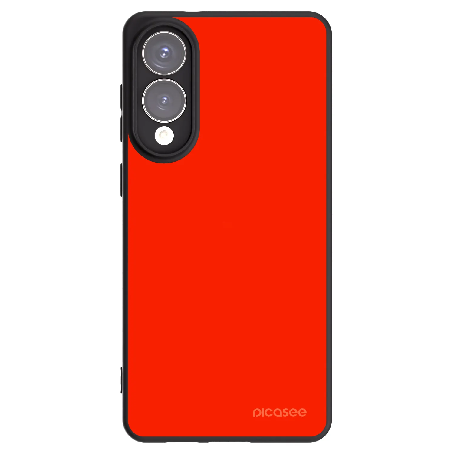 Picasee Samsung Galaxy S25 Edge 5G Hülle - Schwarzes Silikon - Maranello Red