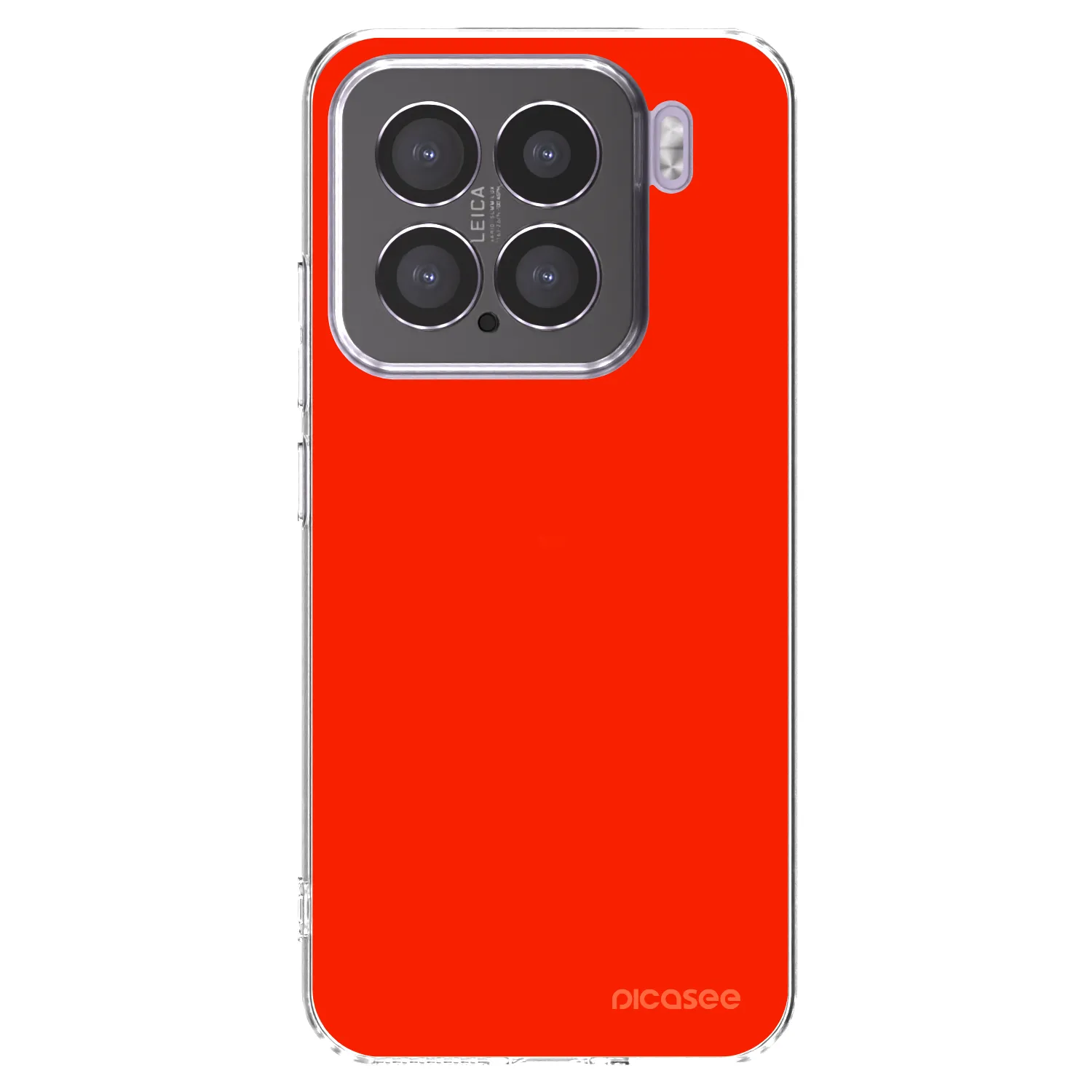 Picasee Xiaomi 15 Hülle - Transparentes Silikon - Maranello Red