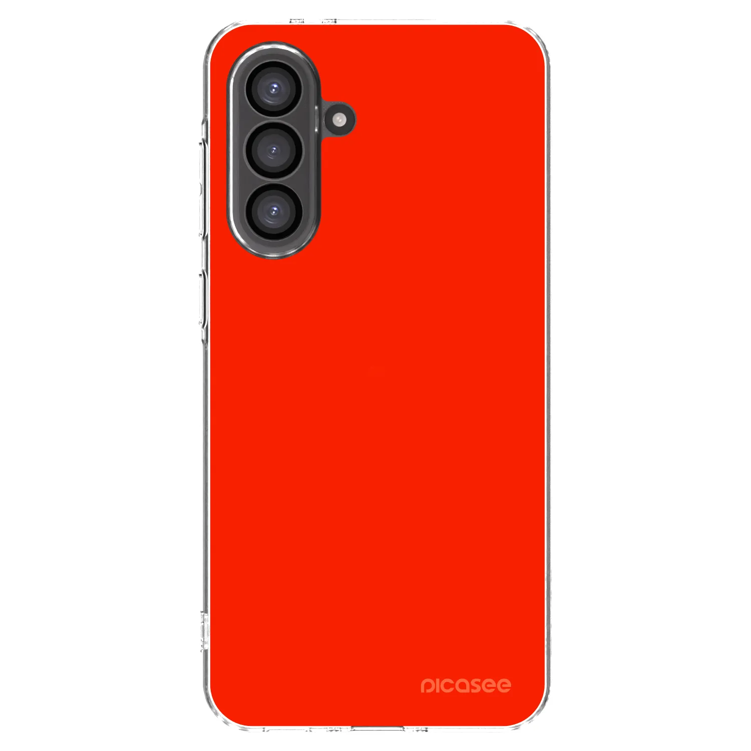 Picasee Samsung Galaxy A36 5G Hülle - Transparentes Silikon - Maranello Red